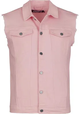 Produktbild von EMP - Fun Weste Herren Kutte rosa Funartikel 98% Baumwolle, 2% Elasthan S
