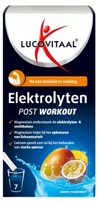 Productafbeelding van Lucovitaal Elektrolyten Post Workout - 7 sachets