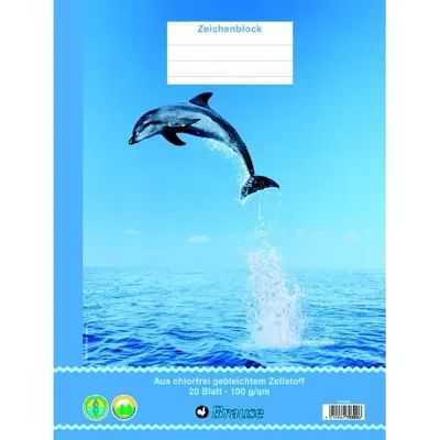 Produktbild von Clairefontaine Zeichenblock A3 geheftet 20Bl