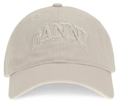 Produktbild von Ganni Hut aus Baumwolle in Beige