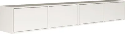 Produktbild von Selsey Framme – Hängendes TV-Board mit vier Klappen 200 cm, Weiß
