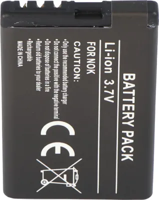 Produktbild von Tecxus MP f/ NOK 5220/6303 (BL-5CT) 700mAh Li-Pol, Akku, Lithium Polymer (LiPo), 700 mAh, 3,7 V, Nokia: 5220 Xpress Music, 5630 Xpress Music, 6303