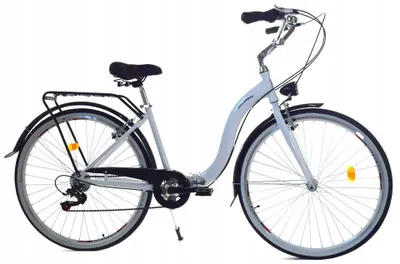 Zdjęcie produktu dla Rower Dallas Składak Alu 26" 7spd - Biały z czarnym