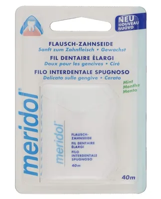 Produktbild von MERIDOL Flausch Zahnzeide gewachst