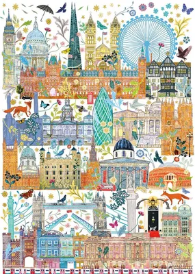 Produktbild von Gibsons London Skyline, 1000 Stück(e)