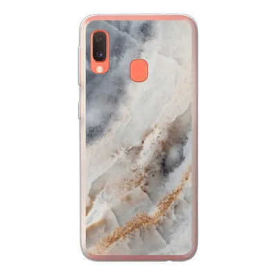 Produktbild von MuchoWow® Handyhülle Schutzhülle Hülle für Samsung Galaxy A20e Natursteine - Mineralien - Muster Silikon Softcase Handy Hülle - Abdeckung