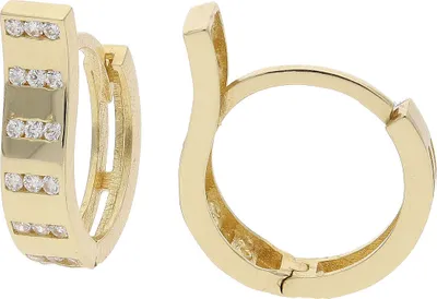 Produktbild von JuwelmaLux Creolen 585 Gold mit Zirkonia JL41-06-0032