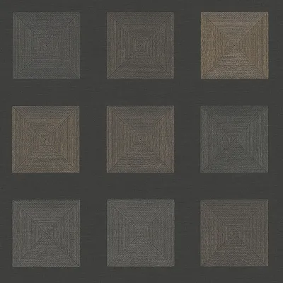 Produktbild von Profhome 371724-GU Grafik Vliestapete Geometrisch matt schwarz gold 5,33 m2