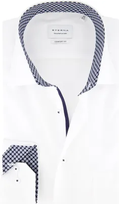 Produktbild von Eterna - Comfort Fit - Herren Hemd Langarm (1082 E15K), Größe:54, Farbe:Weiß (00)