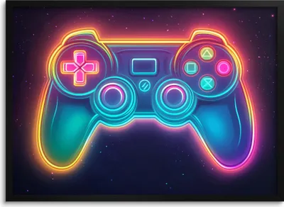Obrázek produktu pro Plakát pro mládež na zeď Dekorace do pokoje chlapce, který rád hraje Obrázek PAD
