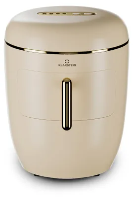 Eiswürfelmaschine, 15 kg/Tag, 2,3 L, selbstreinigend, Crème