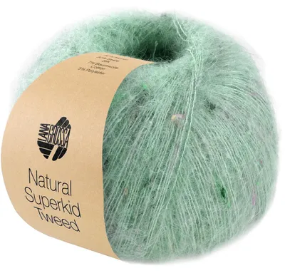 Produktbild von Lana Grossa - Natural Superkid Tweed 0632 mint