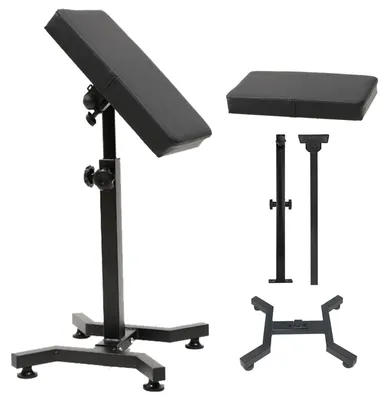 Produktbild von Tätowierarmstütze Tätowierauflage - In der Höhe verstellbar - 71 bis 100 cm - 180° drehbar - Klappbar