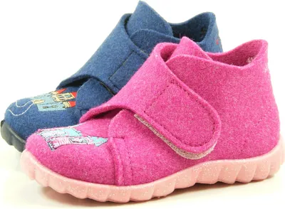 Produktbild von Superfit 1-00290 Happy Baby Jungen Mädchen Hausschuhe Weite Mittel IV Wollfilz, Größe:25 EU, Farbe:Pink