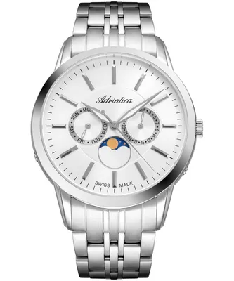 Produktbild von Adriatica Herrenuhr A8306.5113QF silber
