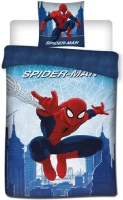 Produktbild von Marvel Spiderman Jungen Bettwäsche 2tlg. Set 135-140x200 65x65 cm