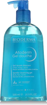Produktbild von Bioderma Atoderm Gel Douche Ultra Gentle Shower Gel, Duschgel, 1000 ml, Erwachsene, Unisex, Körper, Nasse Haut