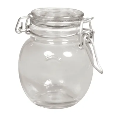 Produktbild von Kippdeckelglas mini, D: 6,5 cm