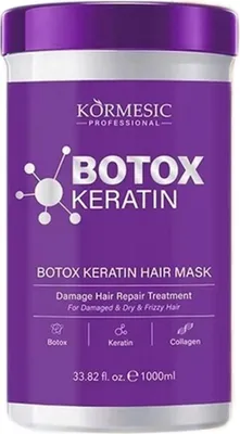 Zdjęcie produktu dla Maska do włosów z KERATYNĄ KOLAGENEM - Keratin Kormesic 1000 ml