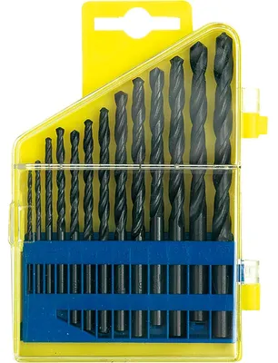 Produktbild von Sthor HSS Metallbohrer Set 1,5-6,5 mm 13-teilig