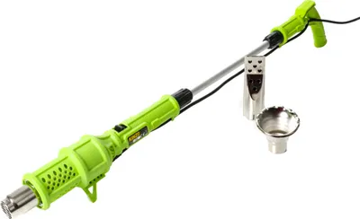 Immagine prodotto di Kinzo Bruciatore elettrico per erbacce 200W - fino a 650°C - Multifunzionale - Ecologico - Compreso di accessori - Verde/grigio