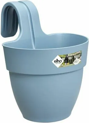 Produktbild von Blumentopf Elho Vibia Campana 24,1 x 20,5 x 26,5 cm Hellblau