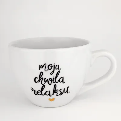 Zdjęcie produktu dla Kubek 500 ml - Moja chwila relaksu