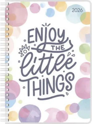 Produktbild von Ladytimer Ringbuch Little Things 2026 - Taschen-Kalender A5