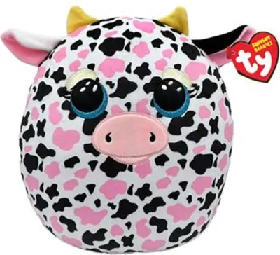 Produktbild von Ty Beanie Ty Squish a Boo Milkshake Kuh, 31 cm