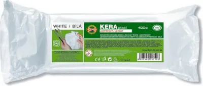 Immagine prodotto di KOH-I-NOOR Argilla da Modellare Leggera Autoasciugante Bianca 400 g