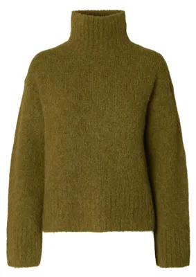 Produktbild von Slfgabriella Ls Knit High Neck Noos