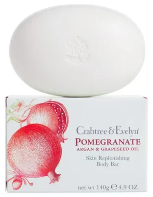 Image de Crabtree & Evelyn, Pomegranate, Soap Bar, 140 g