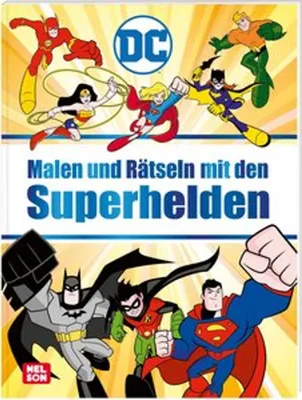 Produktbild von DC Superhelden: Malen und Rätseln mit den Superhelden