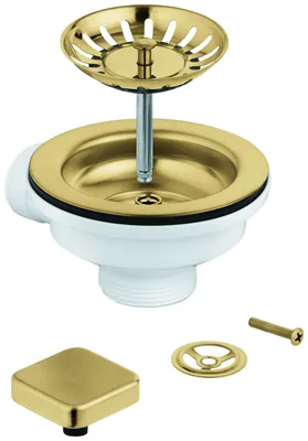 Produktbild von GROHE 40400GN0, Ablaufgarnitur, Gold, Grohe, 31 656, 31 650