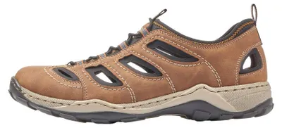Produktbild von Rieker Herrenslipper mandel/schwarz 0806525 (41/braun)