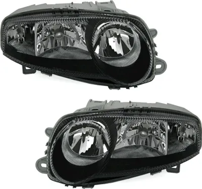 Produktbild von TYC Scheinwerfer Set für Alfa Romeo 147 937 7/2001-1/2005 Schwarz Stellmotor
