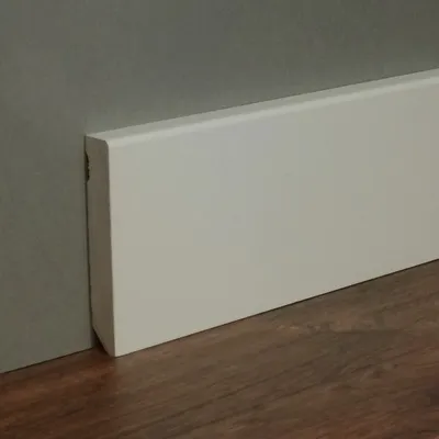 Produktbild von Sockelleiste / Fußleiste / Bodenleiste Cevo-4 (73007) - Weiß