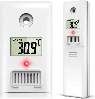 Obrázok produktu pre Bezdrôtový vysielač pre meteorologickú stanicu Berdsen BD-905 White