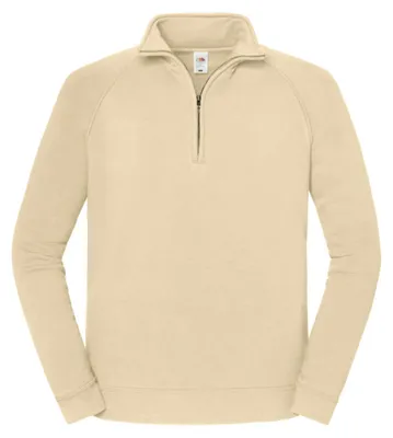 Immagine prodotto di Fruit of the Loom - Felpa da uomo "Iconic Premium" con mezza cerniera PC8294 (3XL) (sabbia del deserto)