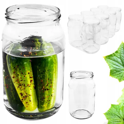 Produktbild von Tragar Glasbehälter 900ml 8 Stück für Marmelade