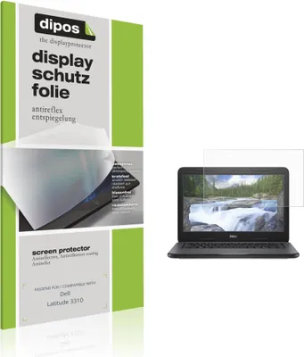 Immagine prodotto di 2x Pellicola Protettiva per Dell Latitude 3310 Protezione Schermo Antiriflesso dipos