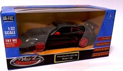 Zdjęcie produktu dla Samochód PORSCHE 911 GT3 RS – metal, światła, dźwięk