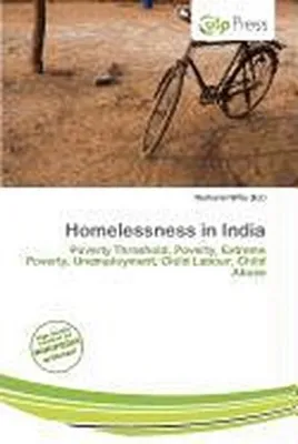 Produktbild von Homelessness in India