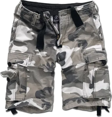 Zdjęcie produktu dla Brandit VINTAGE Outdoor Cargo Army Shorts snow camo - L