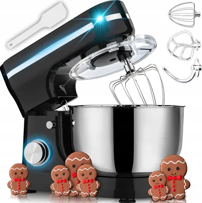 Produktbild von Küchenmaschine Retoo 3200W 6L Schüssel Planetary 3In1 Mit Quirlhaken Mix