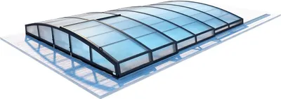 Immagine prodotto di Coperture per piscina Horizon - 8,58x3,36 m - policarbonato a camera cava da 8 mm - per piscina BAS7307