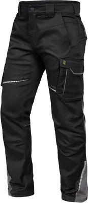 Produktbild von Triuso Leibwächter Bundhose ohne Knietaschen Flex-Line Herren FLXHO25 Gr. 48 schwarz/grau