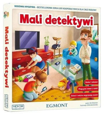 Zdjęcie produktu dla Gra Detektywistyczna Mali Detektywi Egmont