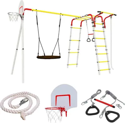 Immagine prodotto di Parco giochi sportivo per bambini acrobati in giardino