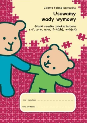 Zdjęcie produktu dla Usuwamy wady wymowy. Gł. rzadko zniekształcane